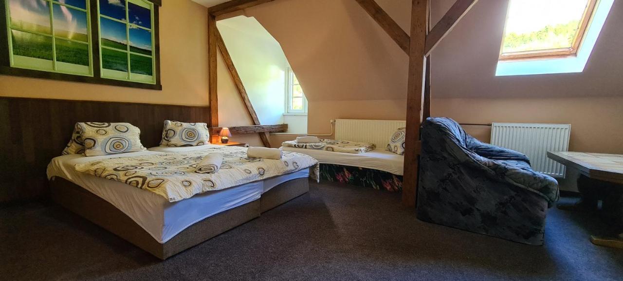 Pension Pod Lipou Loucovice ภายนอก รูปภาพ