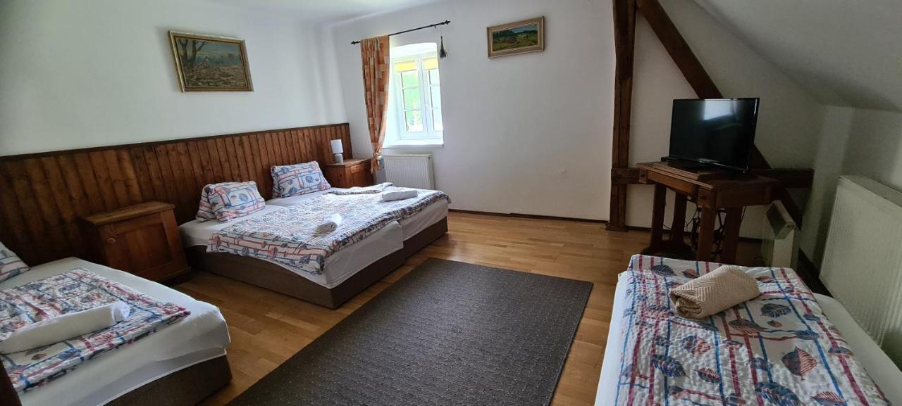 Pension Pod Lipou Loucovice ภายนอก รูปภาพ