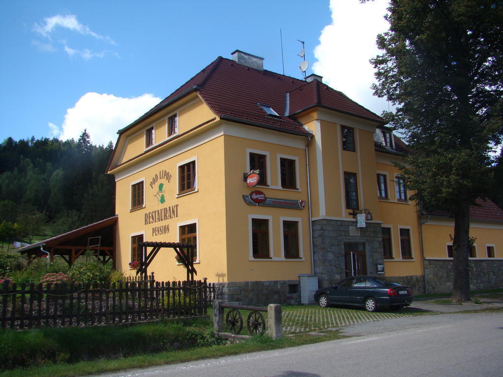 Pension Pod Lipou Loucovice ภายนอก รูปภาพ