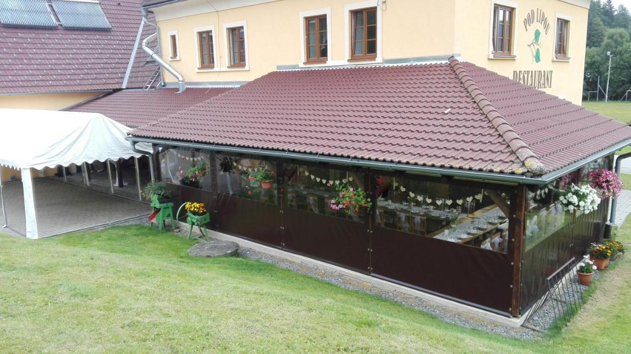 Pension Pod Lipou Loucovice ภายนอก รูปภาพ